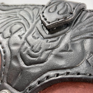 Lederhart Signature Hand Tooled Cowhide Clutch